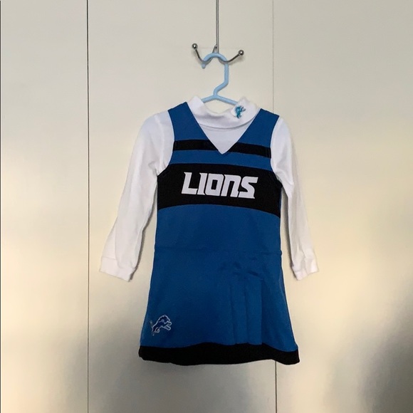 NFL Other - Detroit Lions Cheerleader Outfit 3t Pre owned